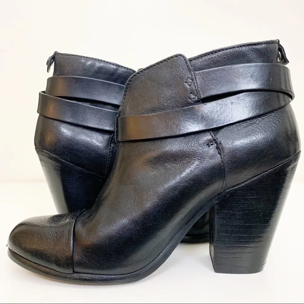 Rag & Bone Harrow Bootie - Black, Size EU 38/ US 8 - Picture 5 of 12